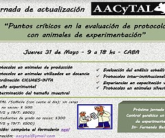 AACyTAL - Jornada de Actualización 31 de Mayo 2018
