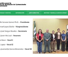 La Asociación para la Ciencia de Animales de Laboratorio de Guatemala estrena sitio web