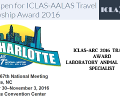 ICLAS-ARC 2016 TRAVEL AWARD