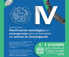 4° Encuentro de Personal Técnico y Profesional en Ciencia de Animales de Investigación