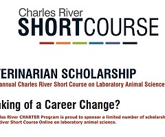 2018 Charles River Short Course scholarship