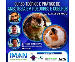 Curso de Anestesia em Roedores e Coelhos em Campinas