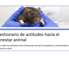 Participa en un estudio sobre actitudes hacia el bienestar animal en las ciencias de la salud