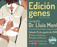 Charla en línea: Edición de genes por Lluís Montoliu
