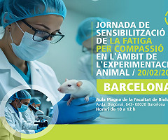 Barcelona será sede de una Jornada de Sensibilización sobre Fatiga por Compasión en Experimentación Animal