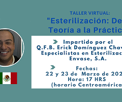 Taller Virtual FeSAHANCCCAL: Esterilización: De la Teoría a la Práctica