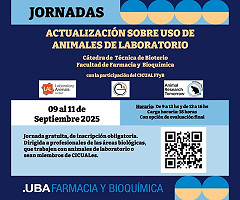 Curso: Actualización sobre uso de animales de laboratorio