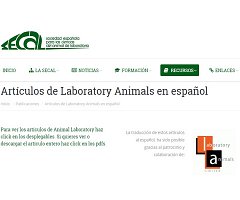 Nuevas traducciones al español de Laboratory Animals