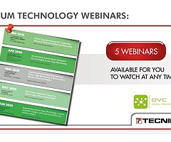 Webinars de Tecniplast disponibles para mirar en cualquier momento