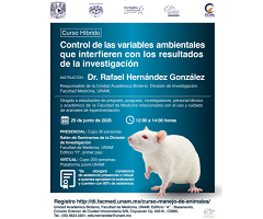 UNAM impartirá curso sobre el control de variables ambientales que afectan los resultados de la investigación