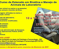 VIII Curso de Extensão em Bioética e Manejo de Animais de Laboratório