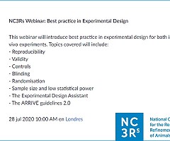 Webinar: Best practice in experimental design